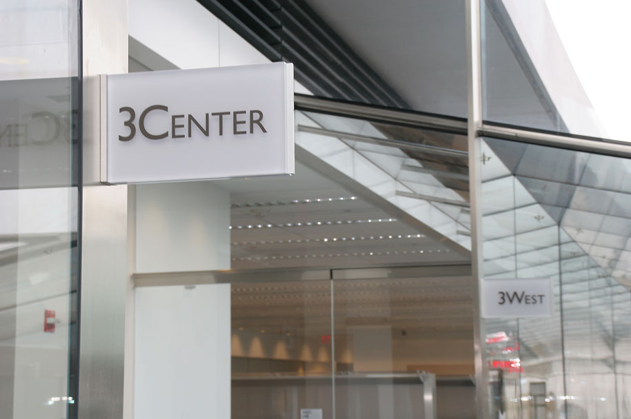 Howard Hughes Medical Institute 3 Center sign