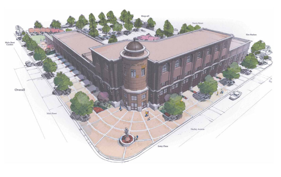 Houston Fire Museum plan