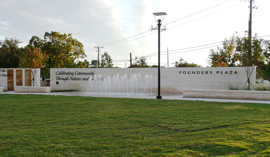 Founders Plaza at Levitt Pavilion
