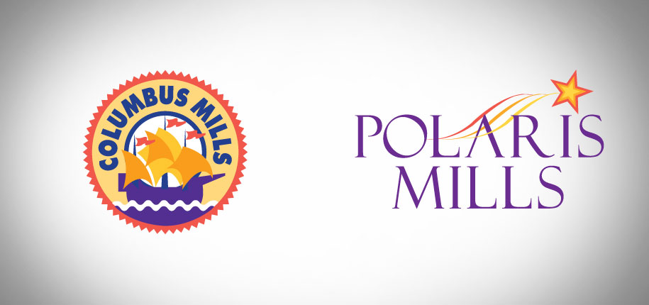 Columbus Mills and Polaris Mills logo