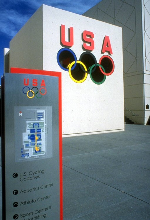 US Olympic Training Facility olympic circles
