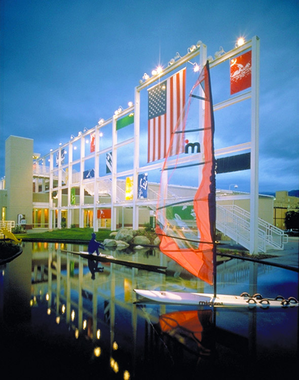 US Olympic Training Facility exterior face and open area