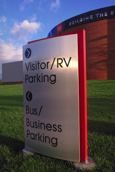 US Olympic Training Facility visitors sign