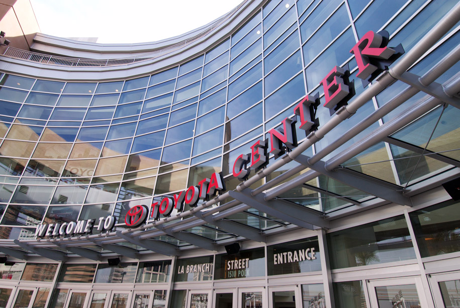 Toyota Center entrance